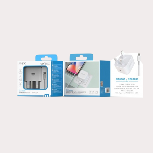 MTK Type-C 20W PD Wall Charger