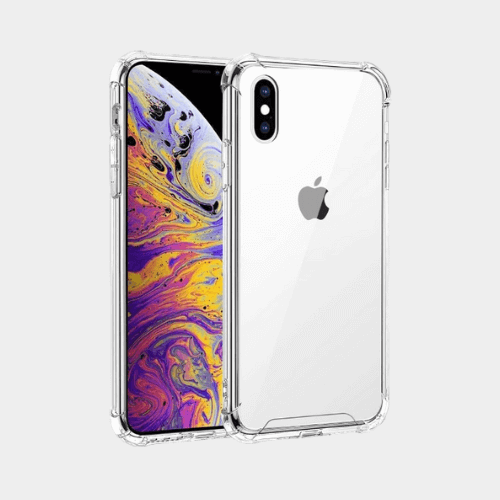 Clear Gel Transparent Phone Case iPhone XS Max